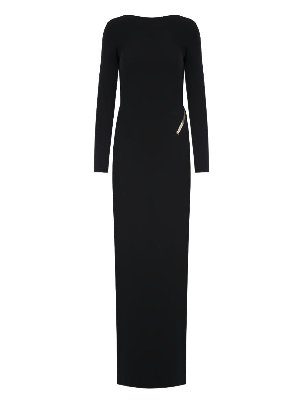 open-back side-zip maxi dress - 2