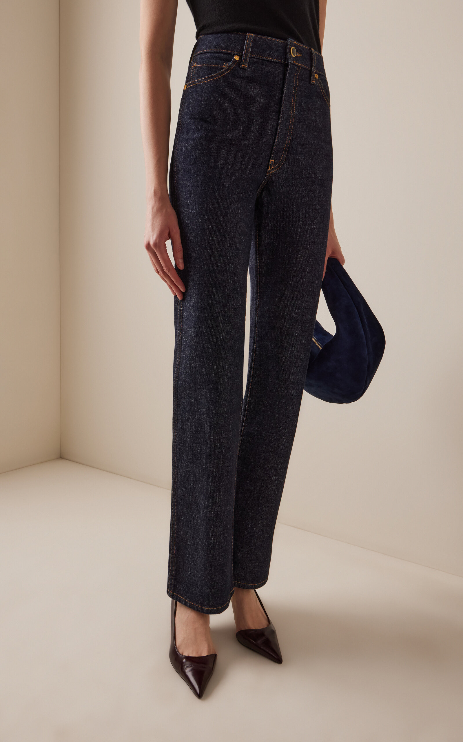 Danielle Stretch High-Rise Indigo Jeans blue - 3
