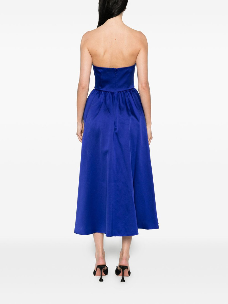 strapless A-line dress 4