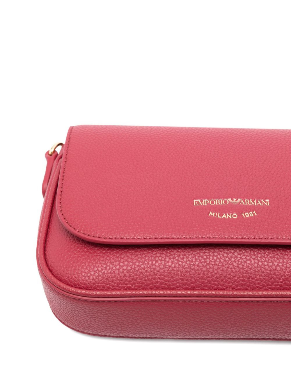 logo-debossed shoulder bag - 4