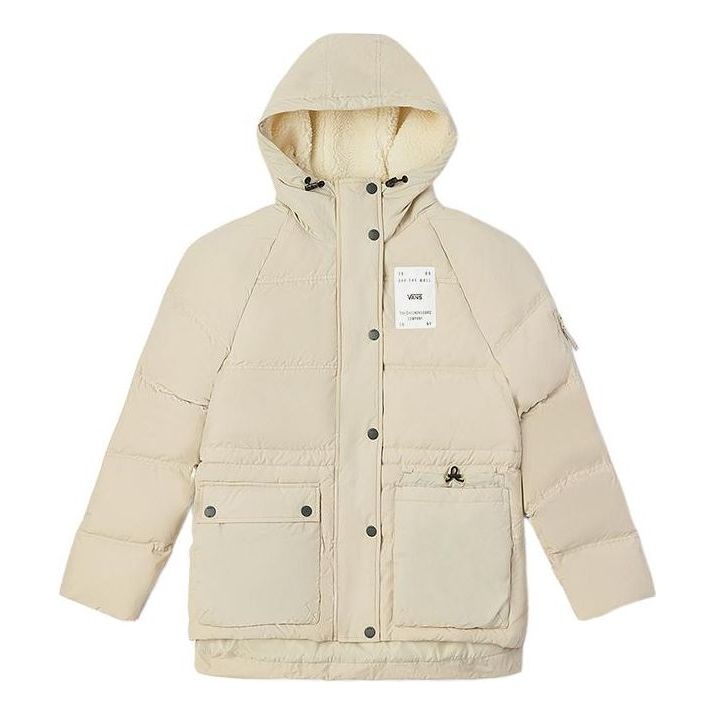 (WMNS) Vans Down Jacket 'White' VN0A7YI92N1 - 1