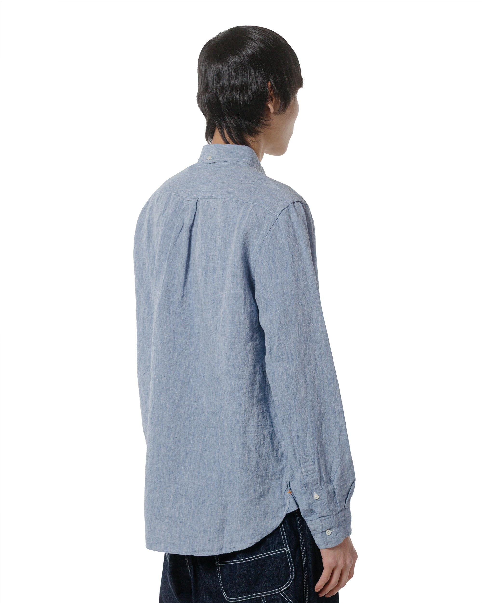 B.D. 1/40 Linen Chambray Blue - 3