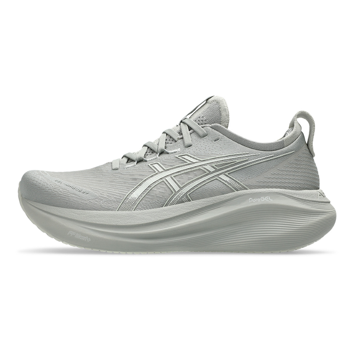Asics Gel Nimbus 27 Seal Grey - Lake Grey - 2