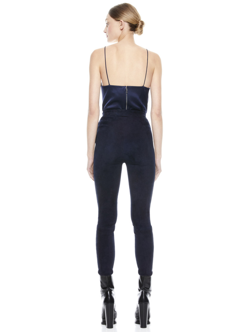 MADDOX SIDE ZIP SUEDE LEGGING 3