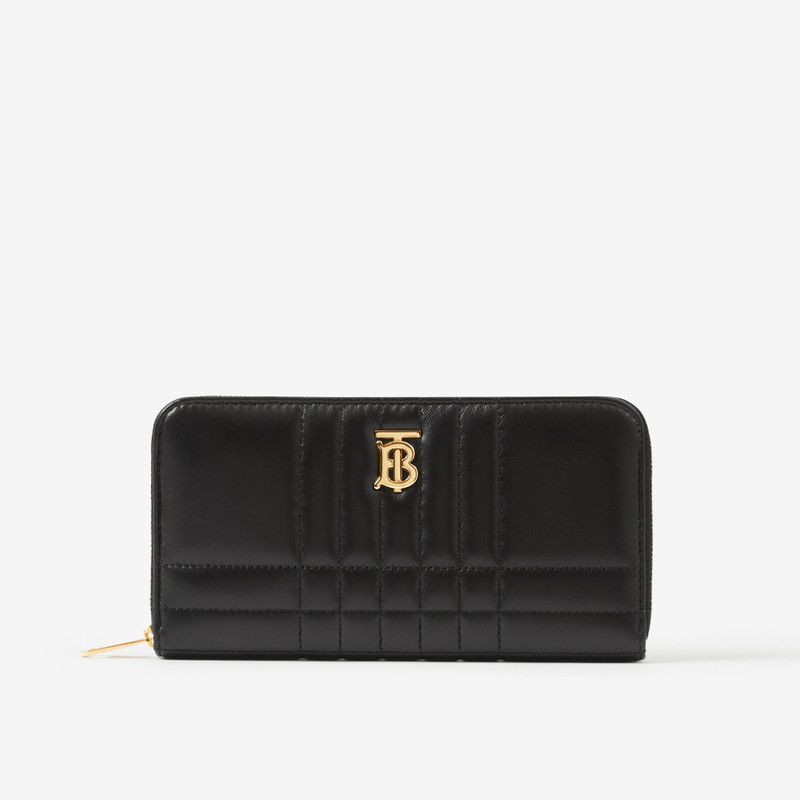 Quilted Leather Lola Ziparound Wallet 1