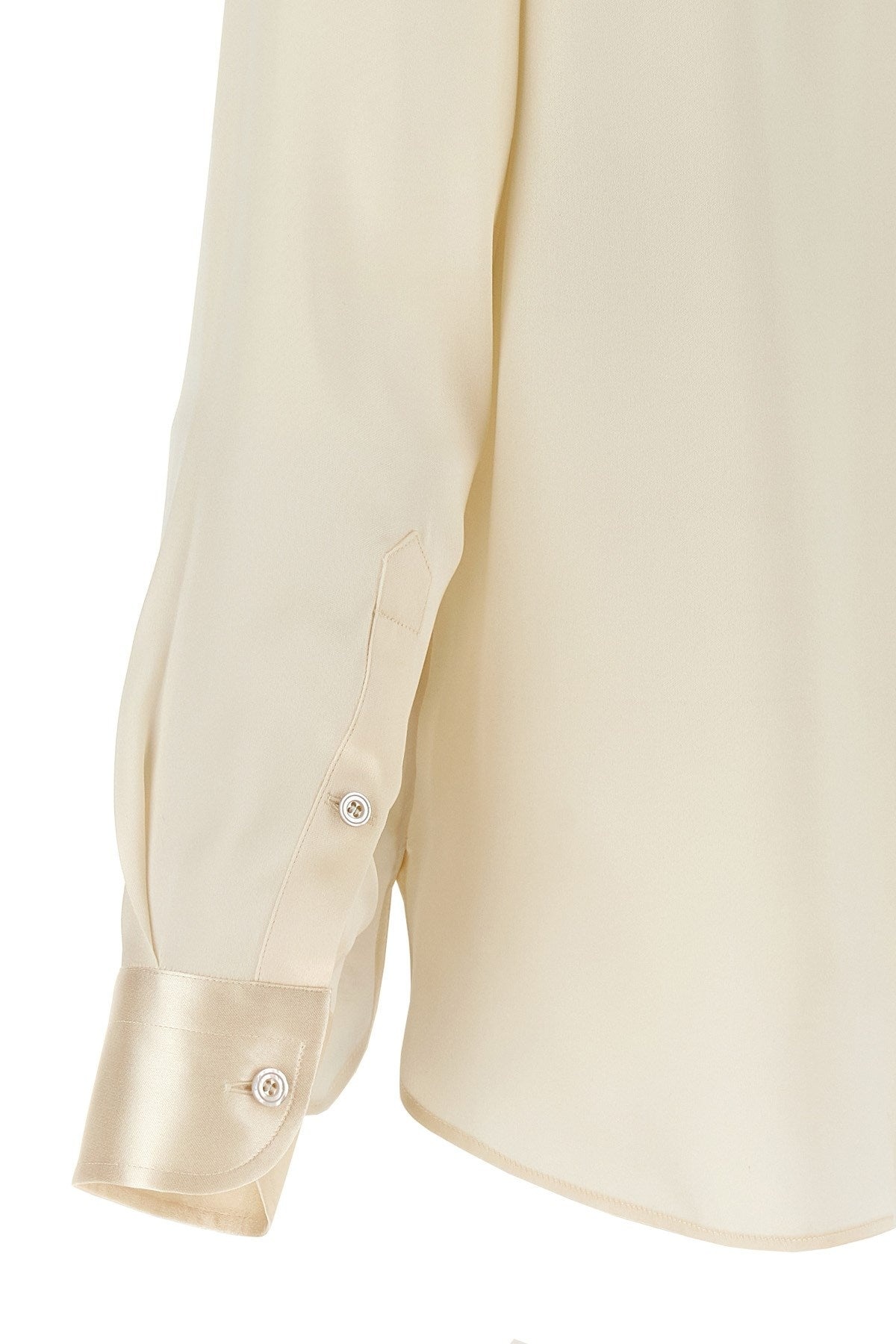 Tom Ford Women Pleated Plastron Shirt - 3