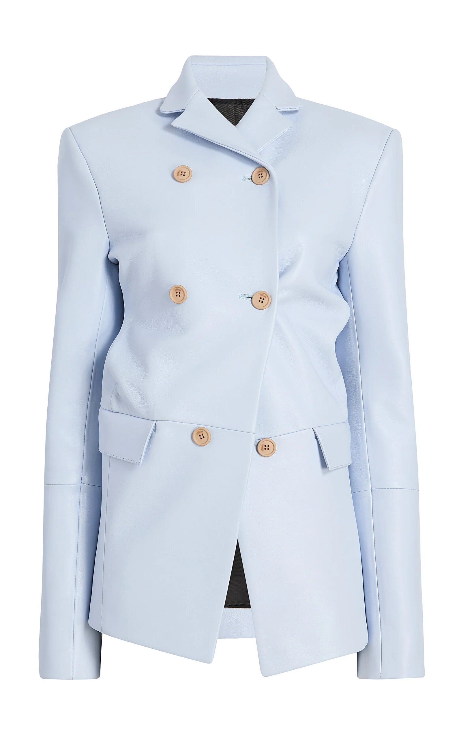Rolo Plonge Leather Jacket blue - 1