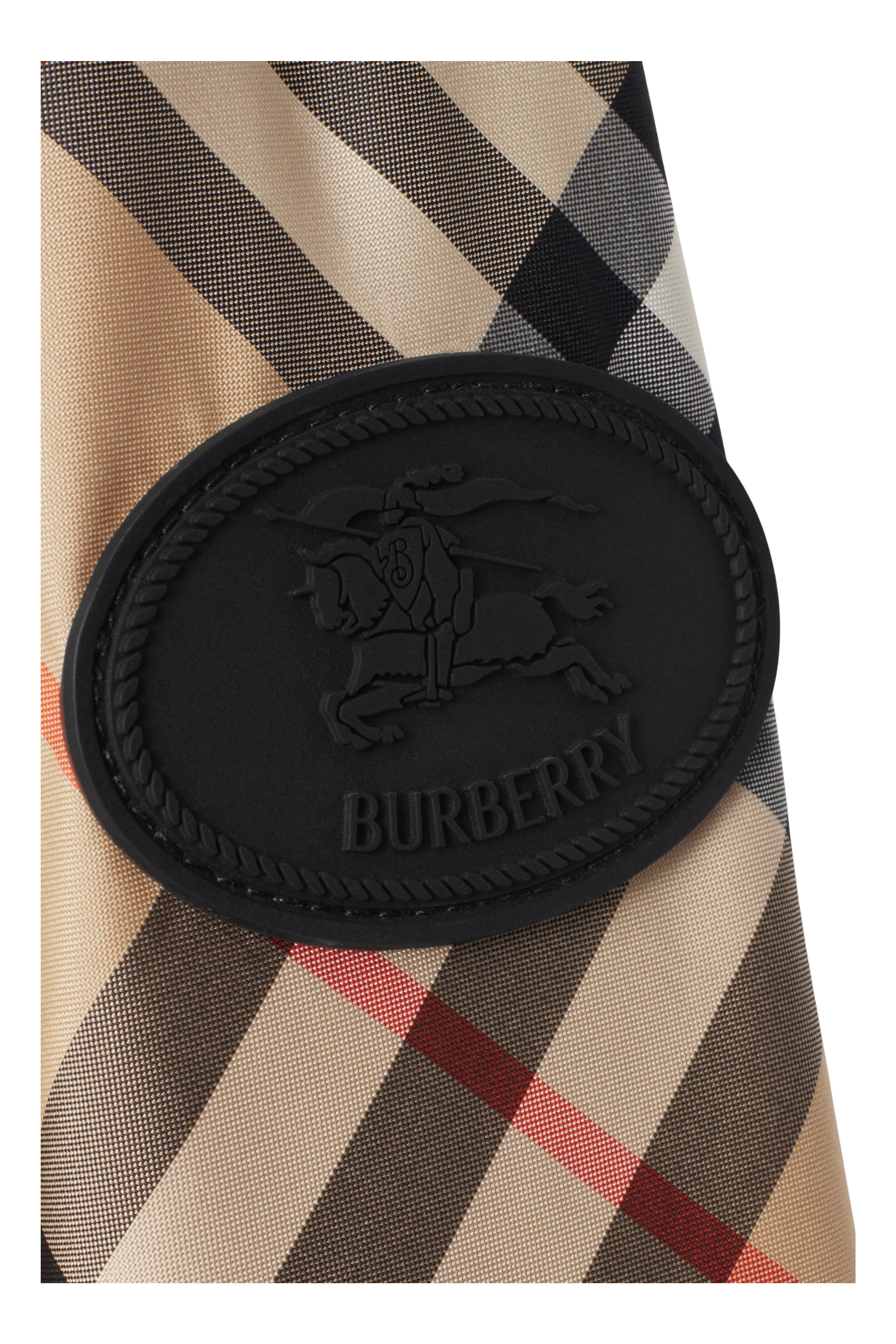 burberry Check Lightweight Jacket in Sand at Nordstrom - 5