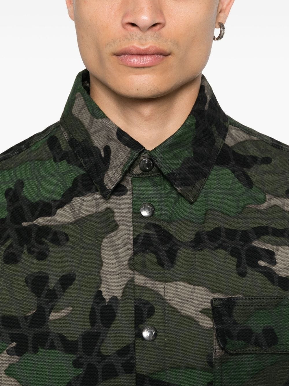 camouflage-pattern jacket - 5
