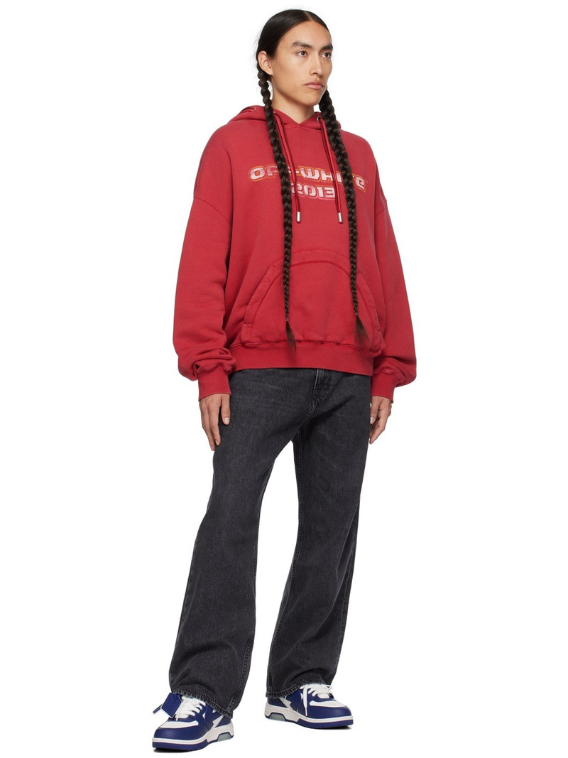 Off-White Navy & White Out Of Office Sneakers outlook