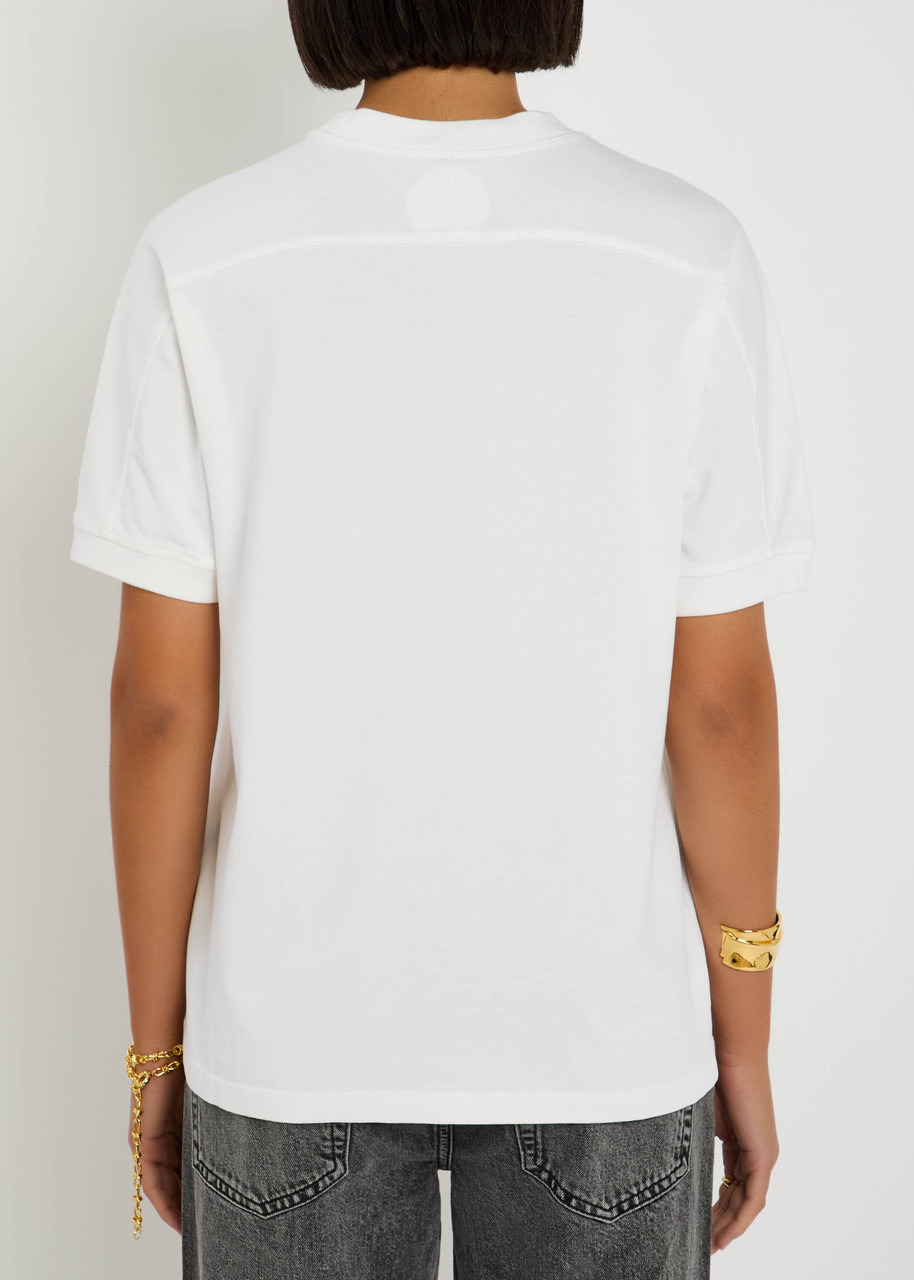Anine Bing Jaylin Logo Cotton T-shirt - 3