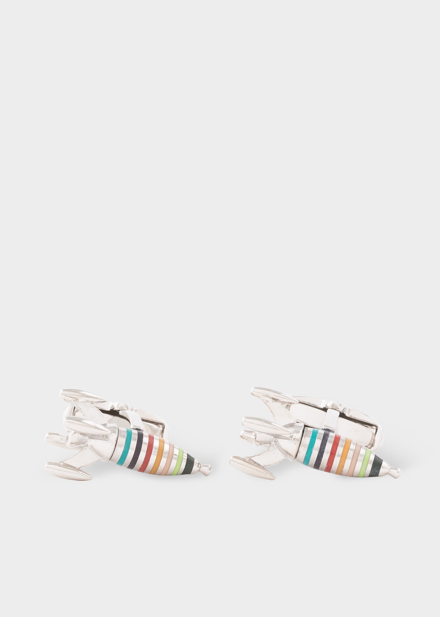 'Artist Stripe' 'Rocket' Cufflink - 1
