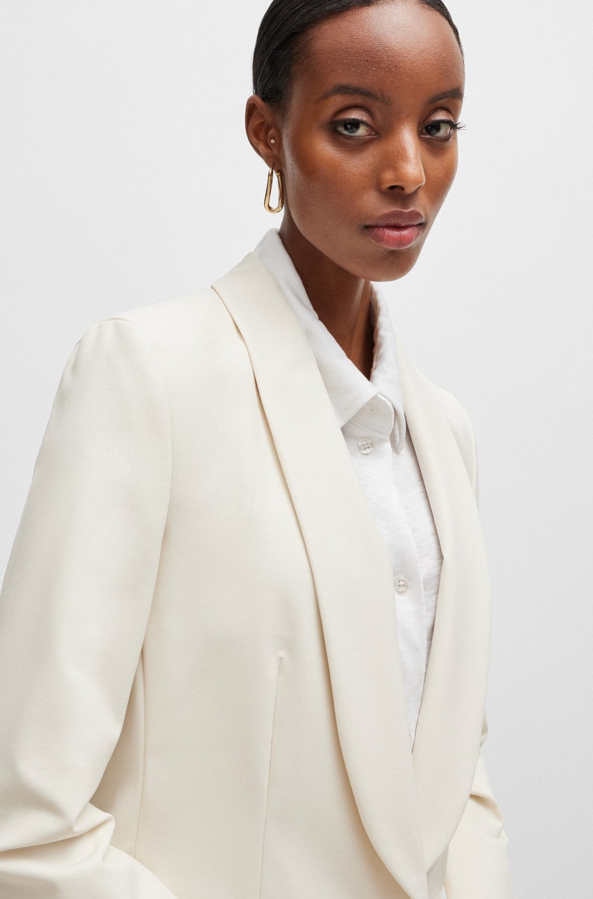 REGULAR-FIT JACKET IN PERFORMANCE-STRETCH FABRIC - 5