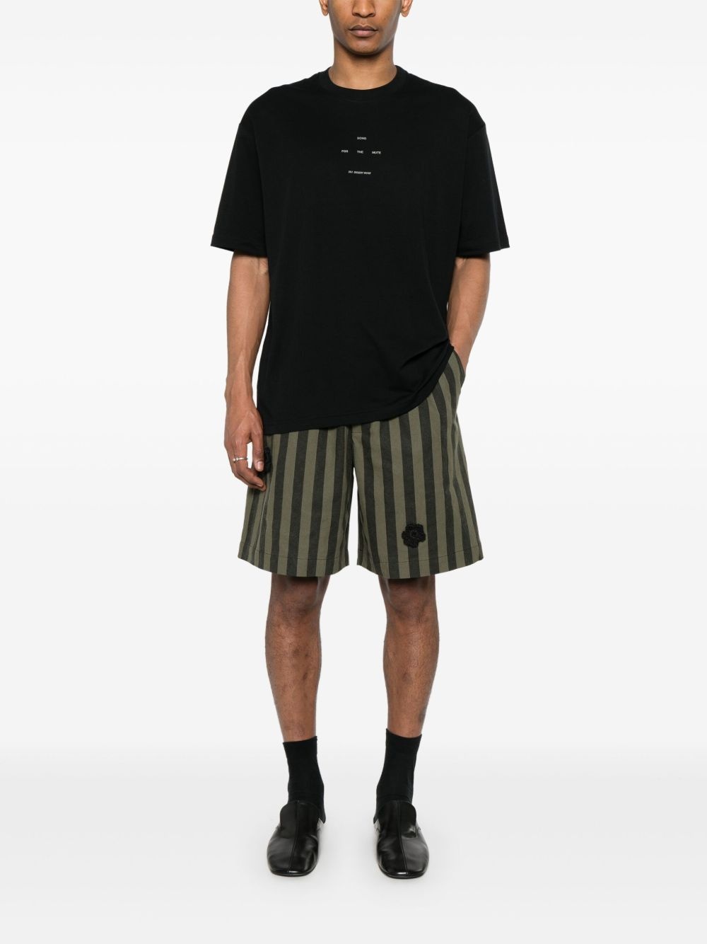 logo-print T-shirt - 2