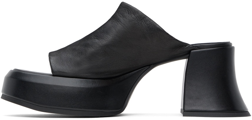 Black Jimena Heeled Sandals - 3