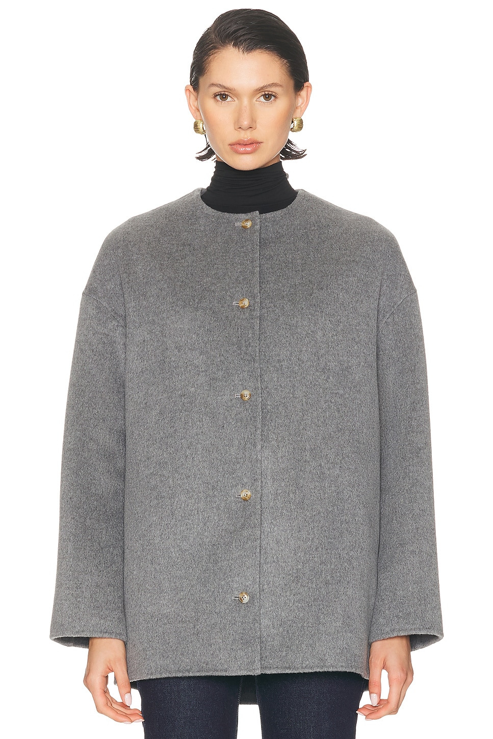 Dunne Single Breasted Coat - 2
