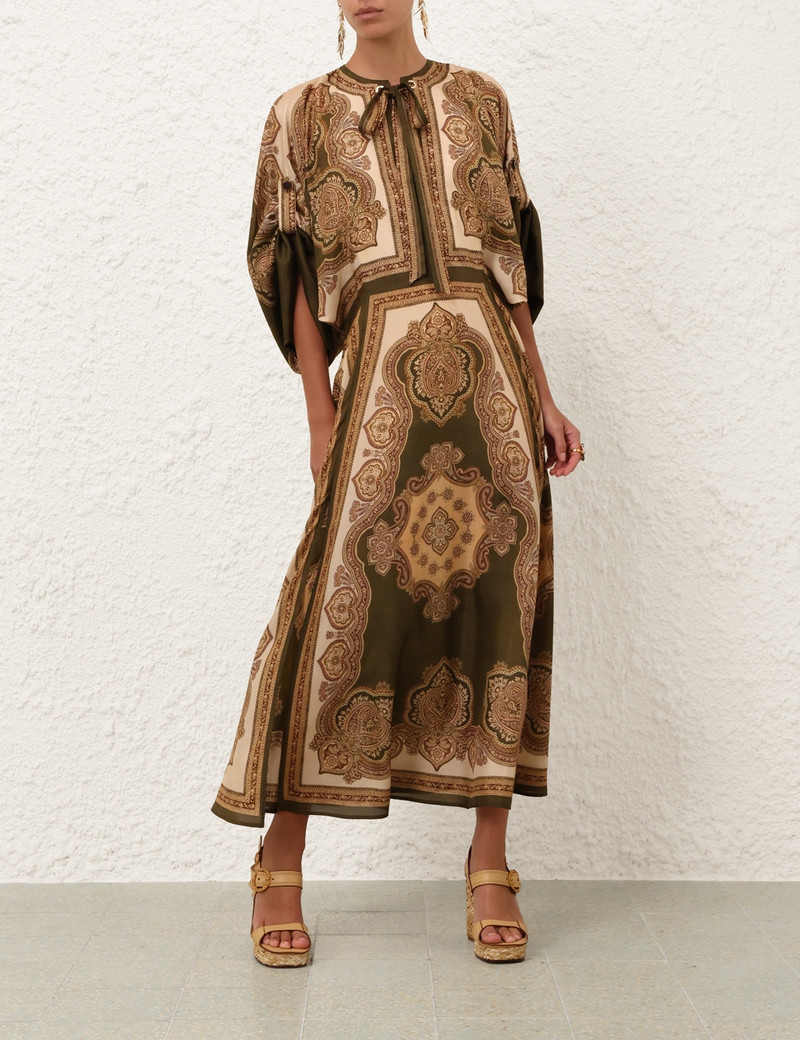 Zimmermann MAHON TUNIC MIDI DRESS outlook