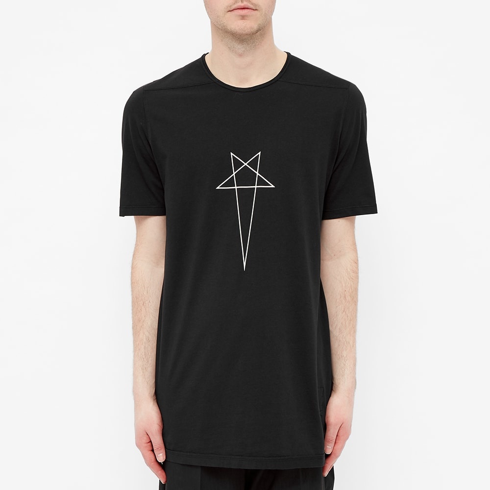 Rick Owens DRKSHDW Pentagram Level Tee - 4