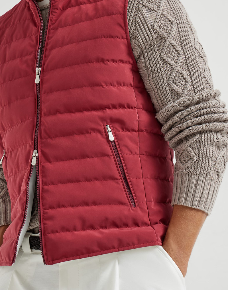 Bonded nylon down vest 4