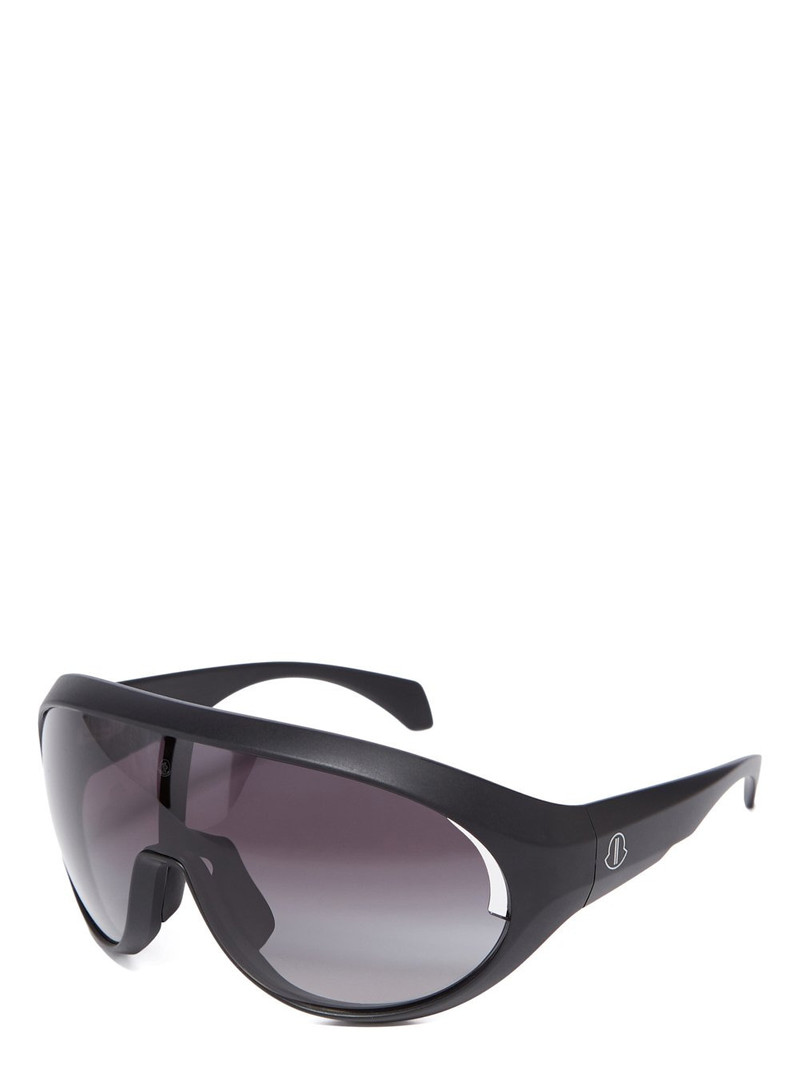 Moncler Moncler + Rick Owens Black Nylon Sunglasses outlook