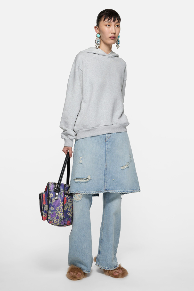 Camero Camera Flower Shoulder Bag - Violet purple 2
