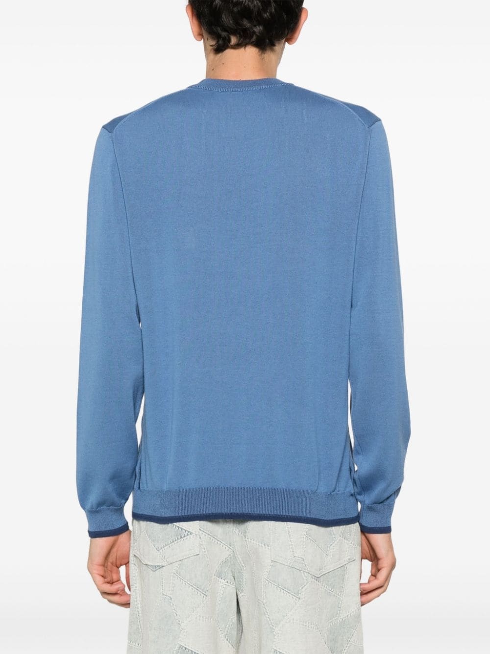 signature fox-motif knitted jumper - 4