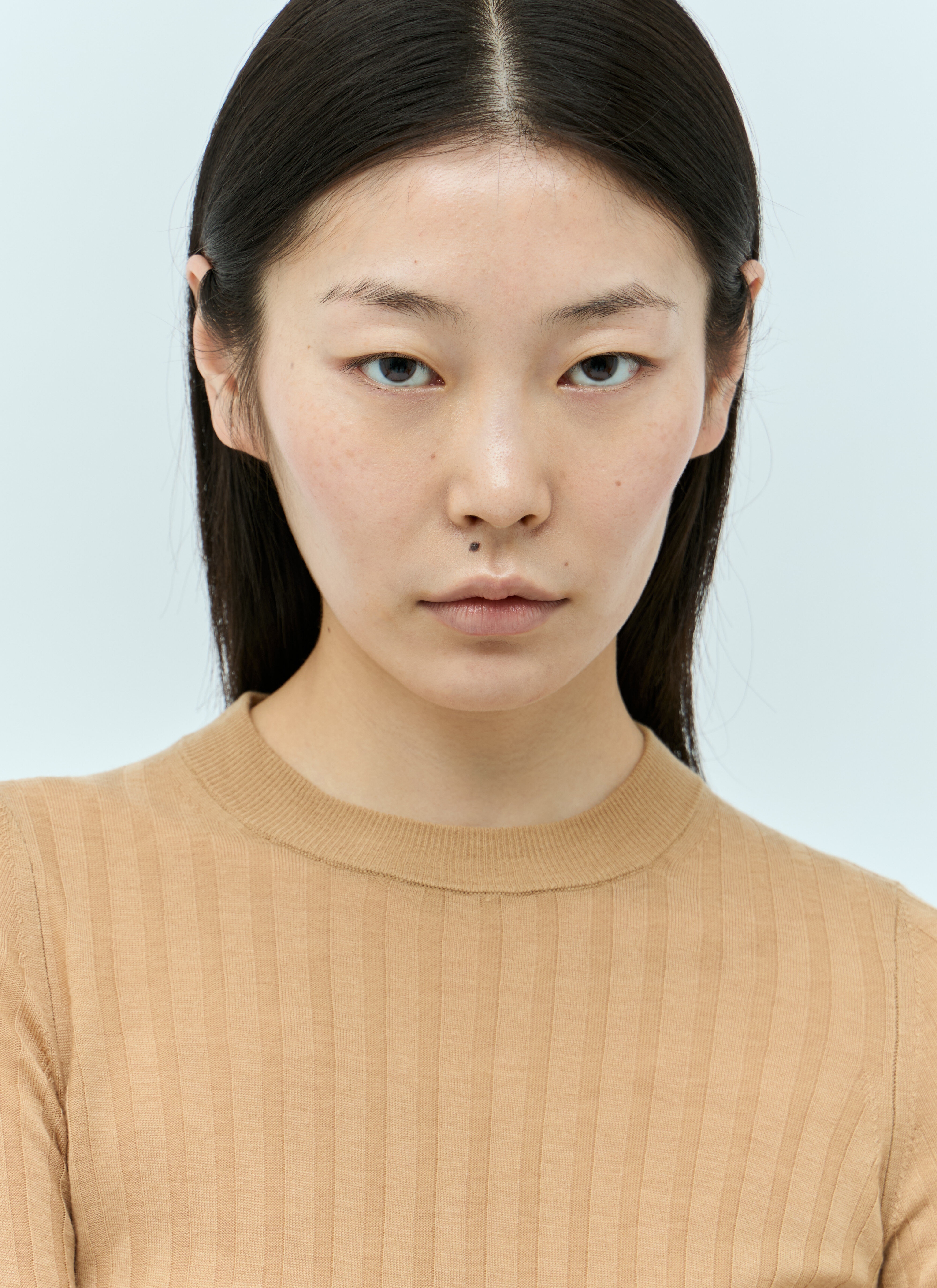Ribbed Wool Sweater - 5