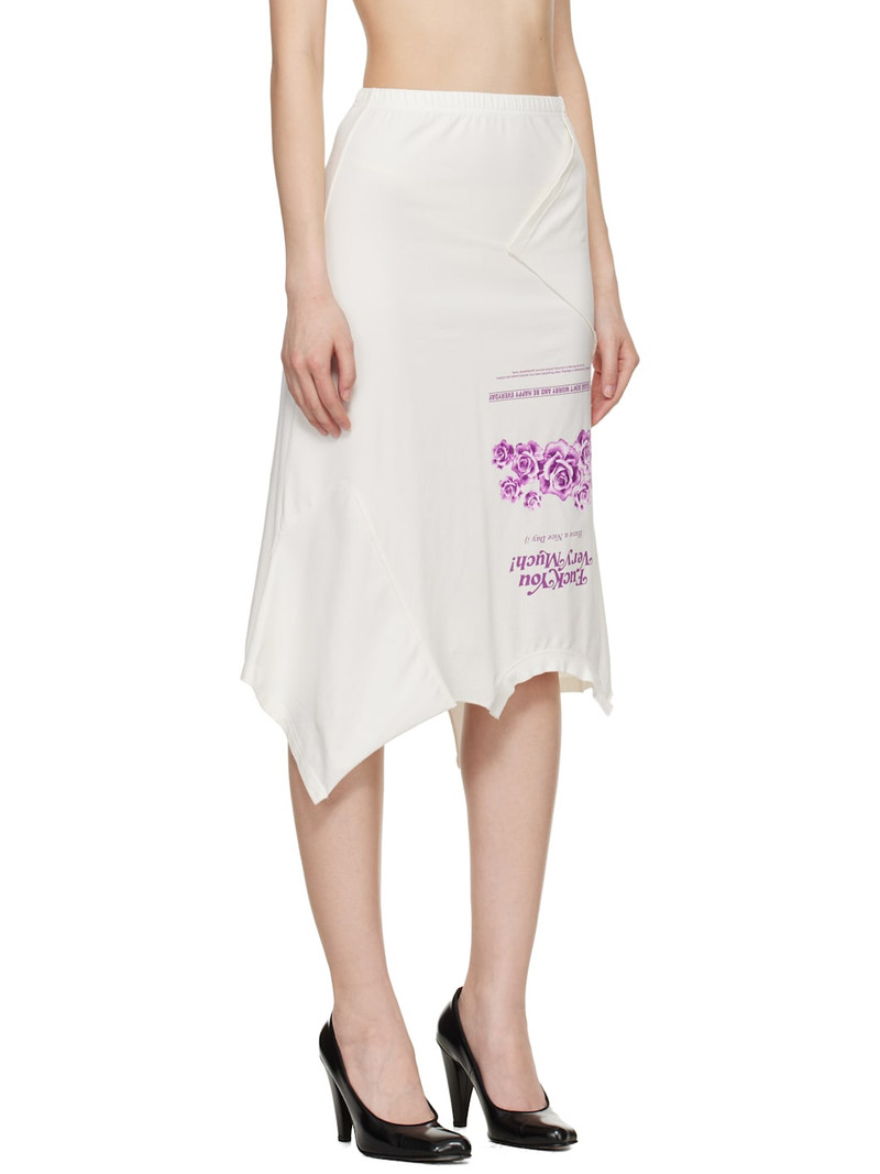 Off-White 'Fuck You Very Much' Upside-Down Midi Skirt 2