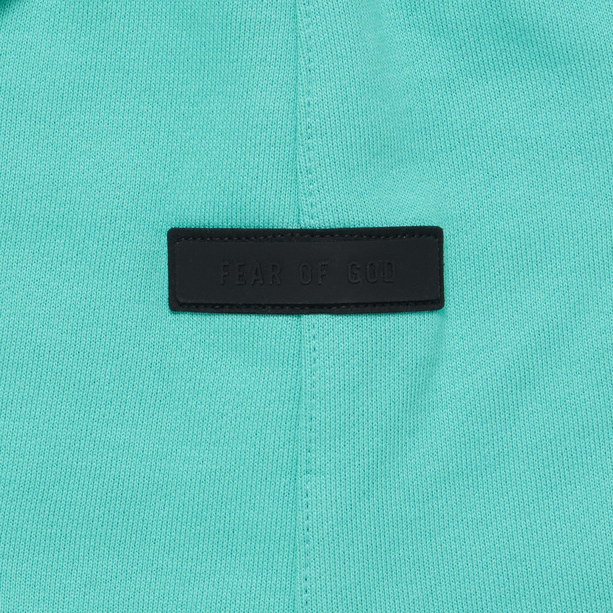 Fear of God Essentials Fleece Running Short 'Mint Leaf' - 3