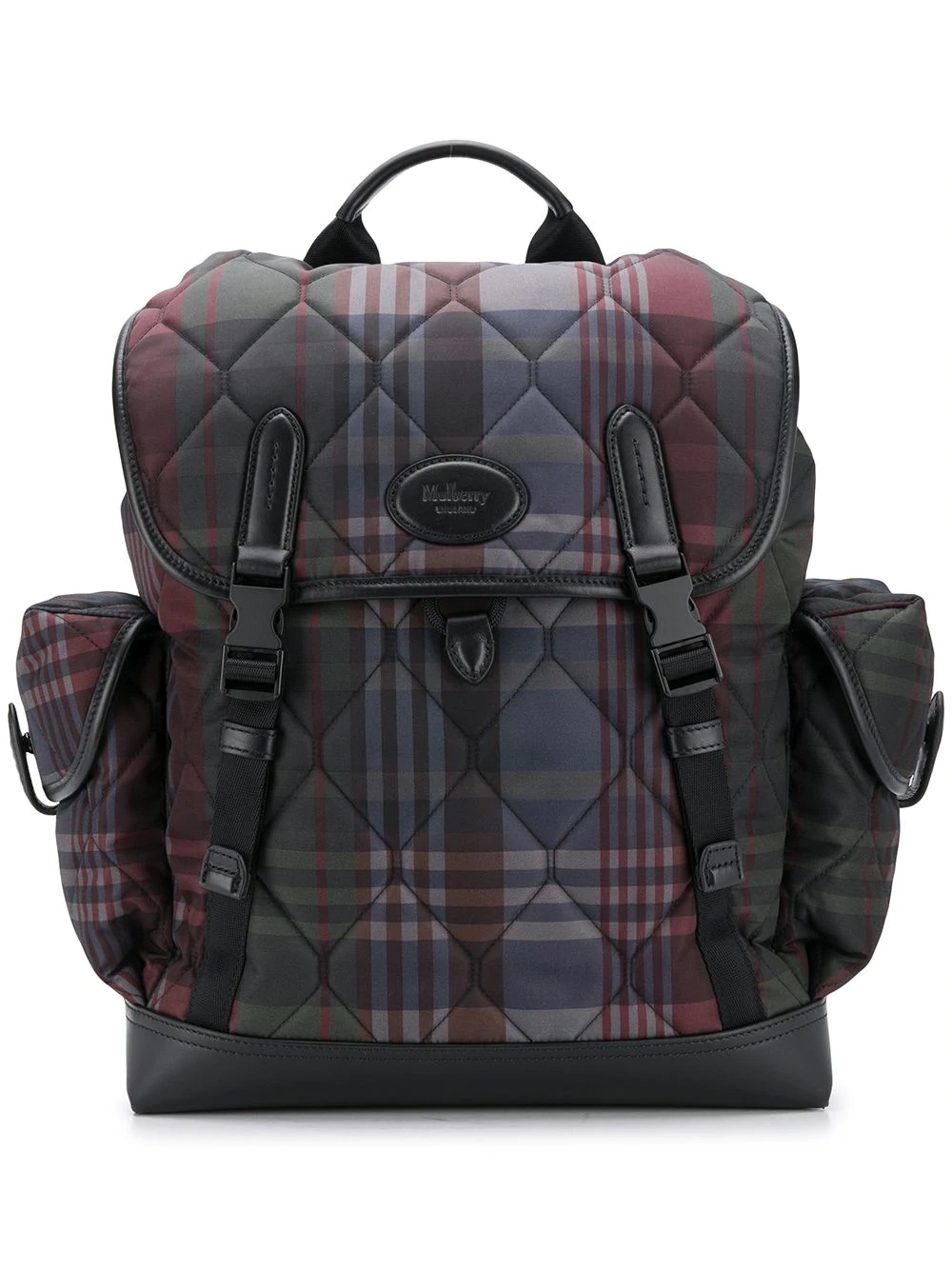 Heritage check quilted backpack - 1