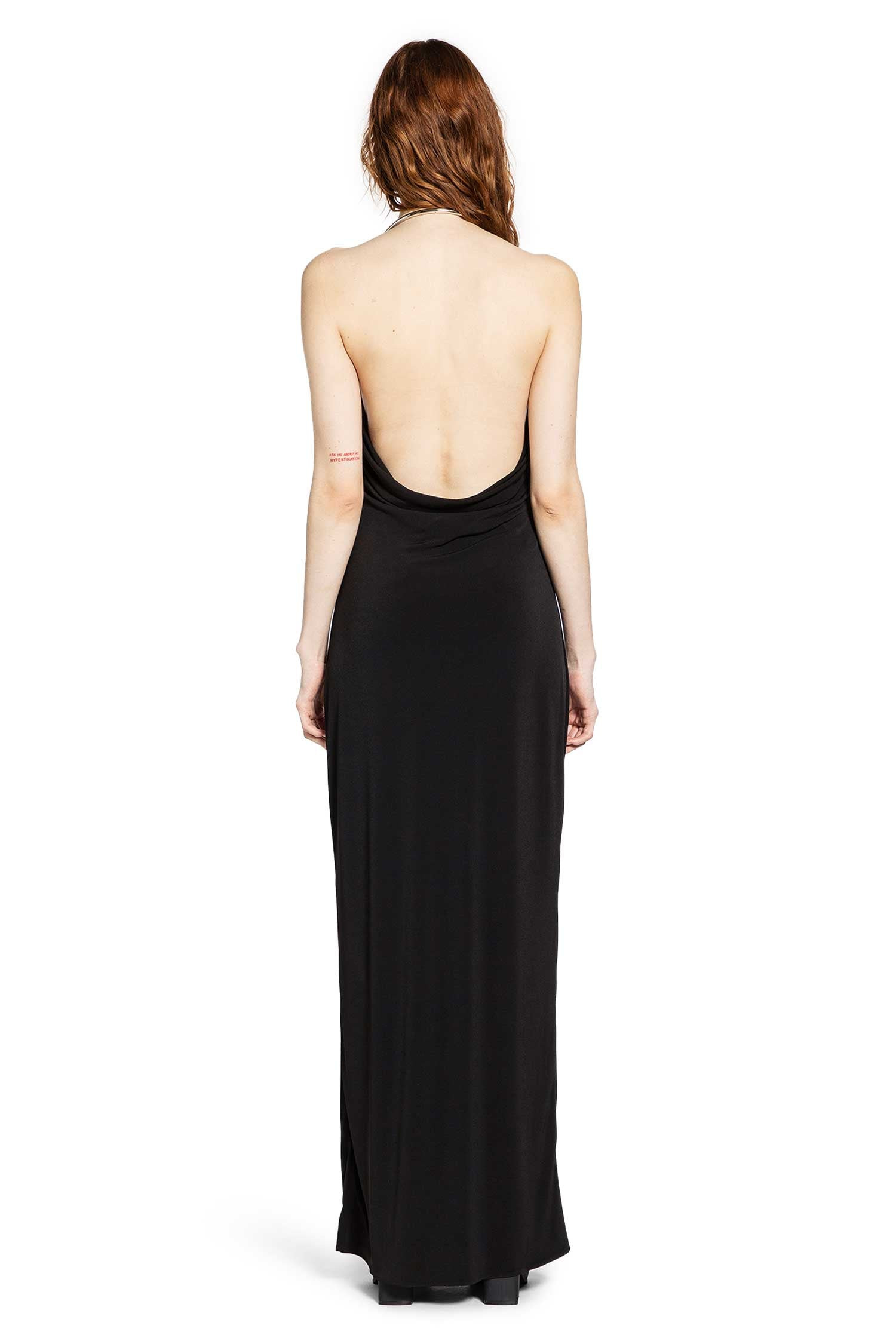 Logo Necklace Dress - 4