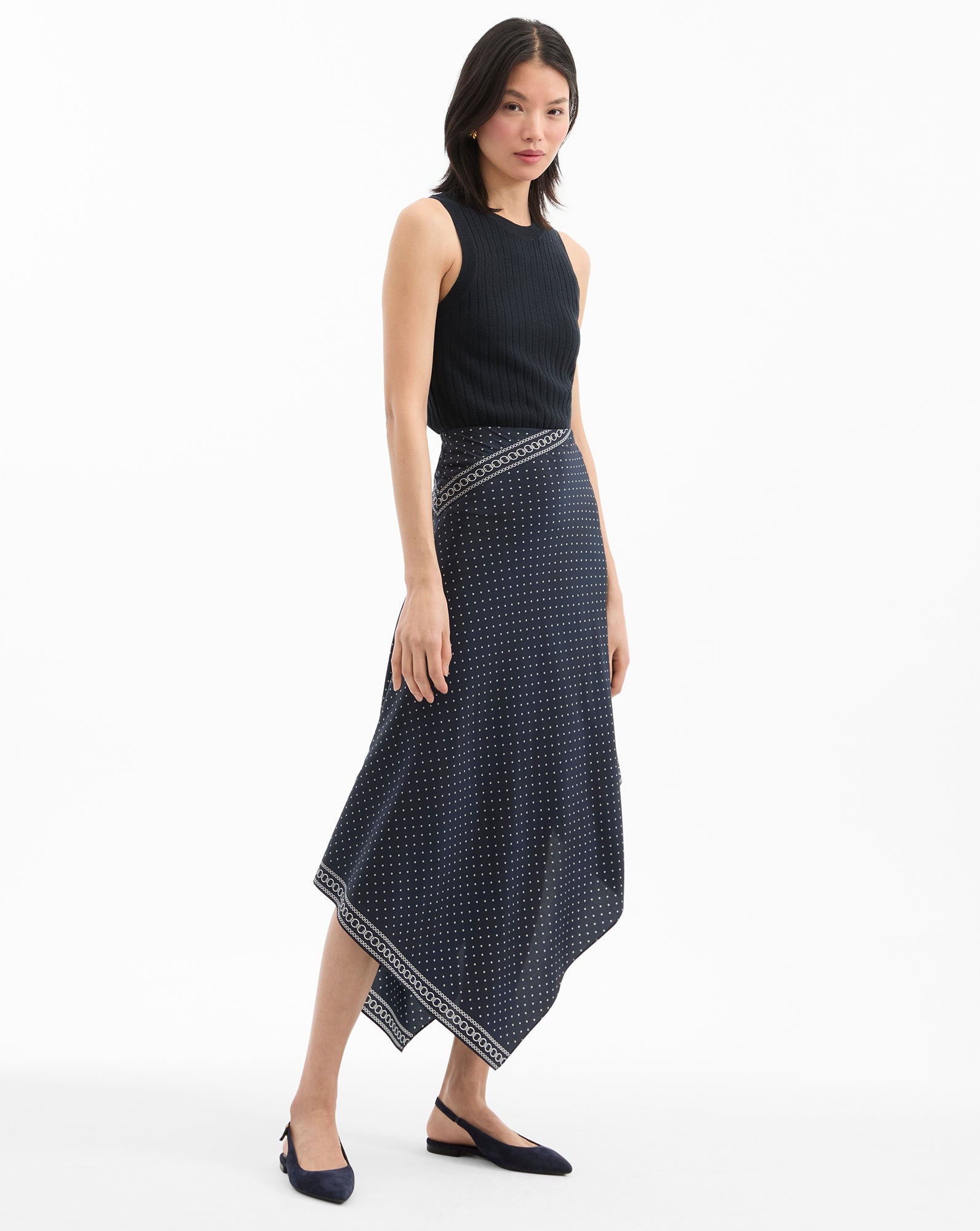 HARTLEY ASYMMETRICAL SKIRT - 5