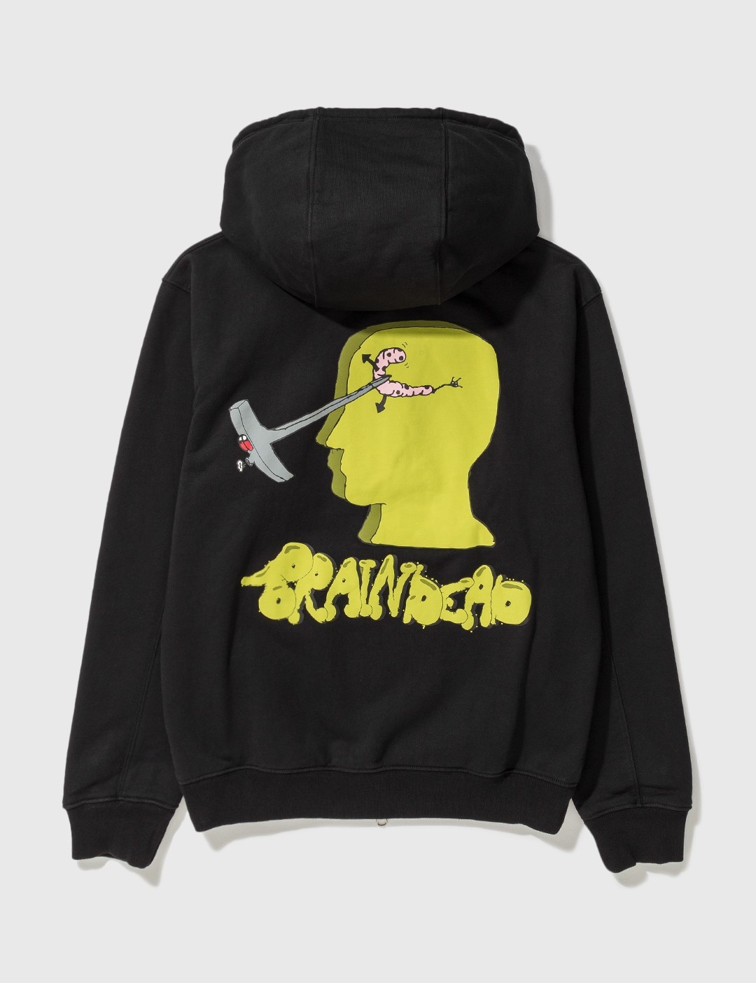 STONED HEAD ZIP HOODED SWEATSHIRT - 2