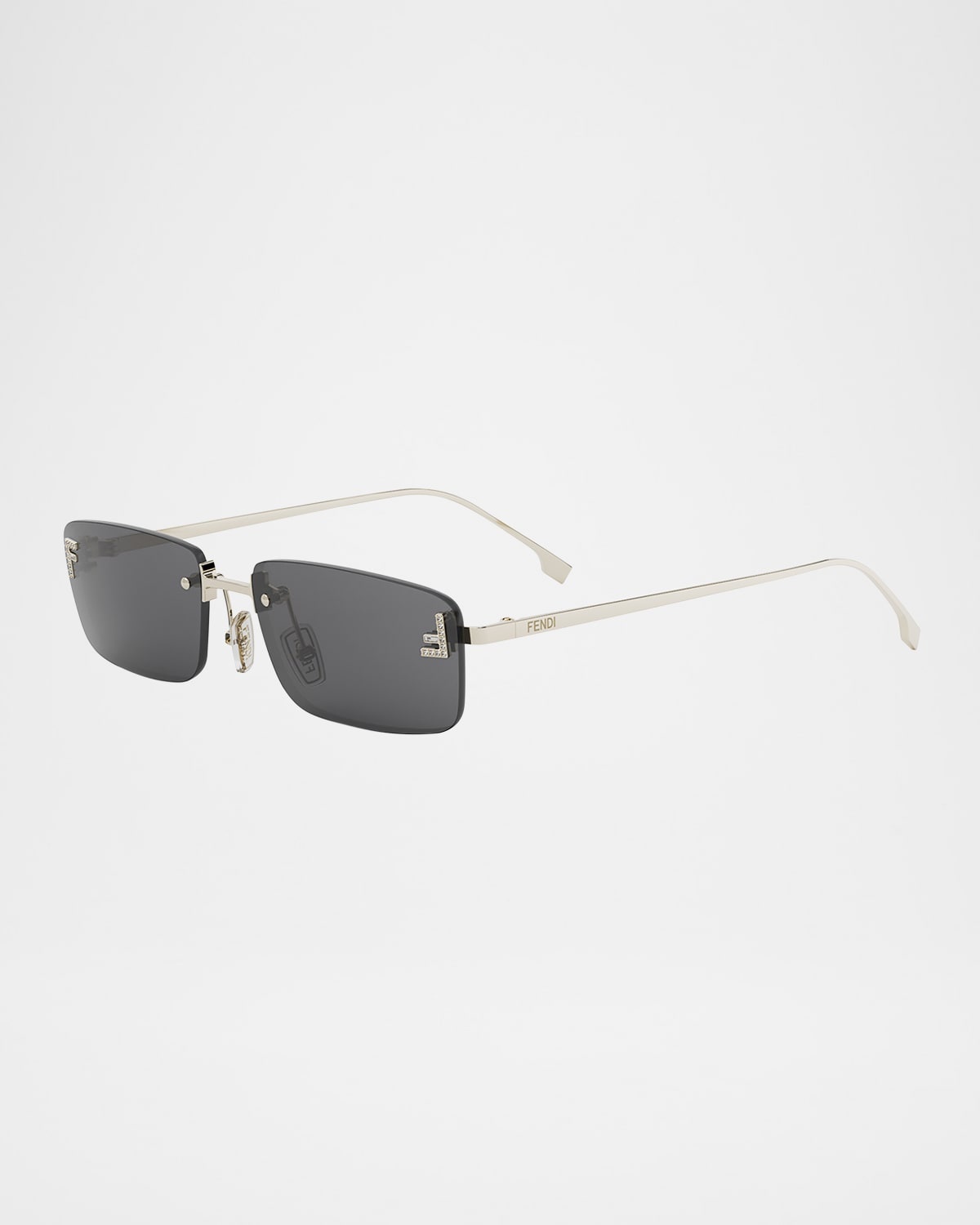 Fendi First Crystalized Logo Sunglasses - 3