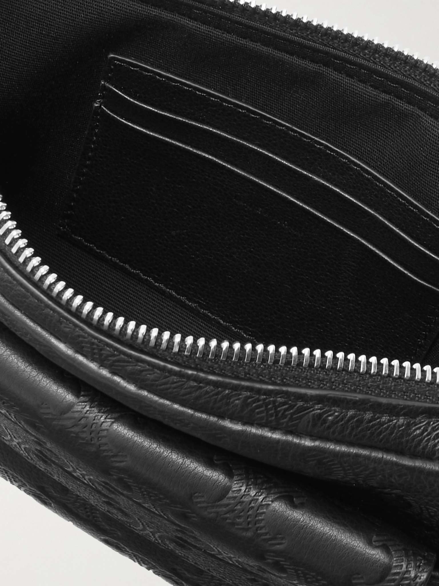 【CELINE】HOMME Debossed Full-Grain Leather Messenger Bag CELINE Debossed Full-Grain Leather Messenger Bag | mrporter