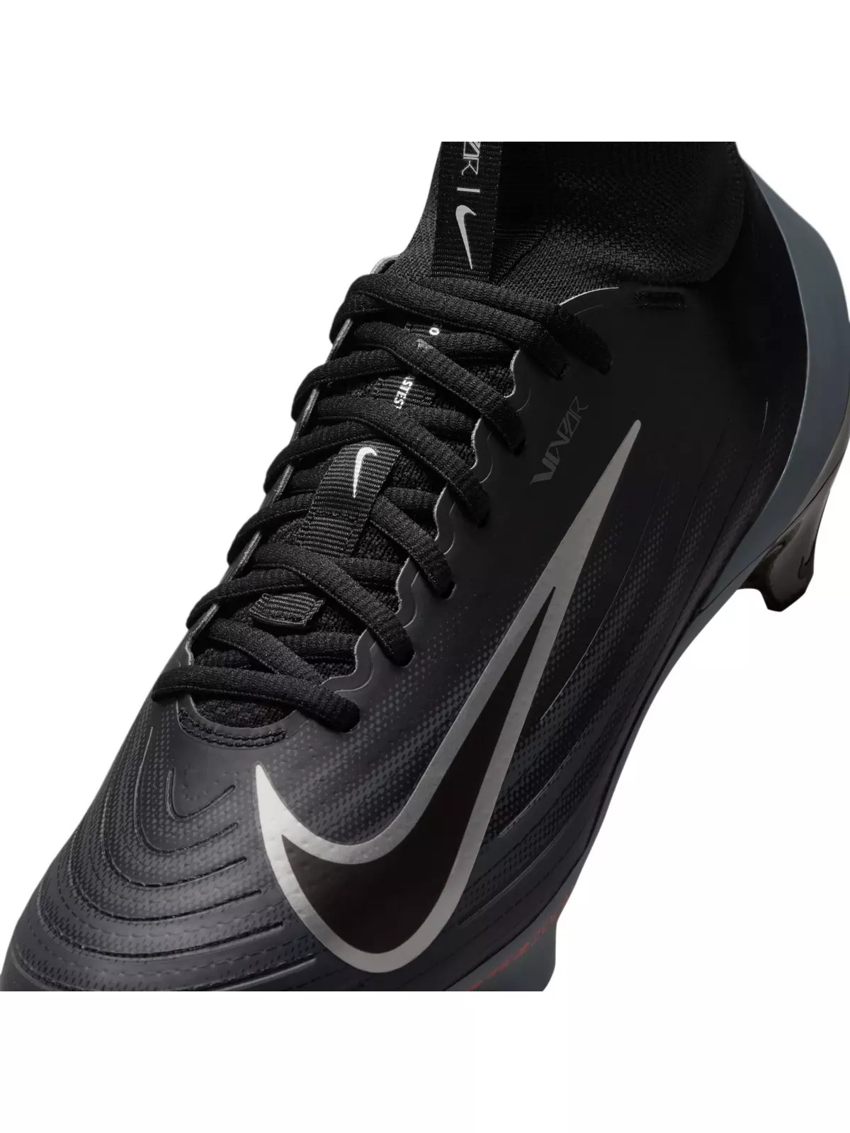 Vapor Pro 1 "Black/Dark Grey/Bright Crimson" Men's Football Cleat - 11