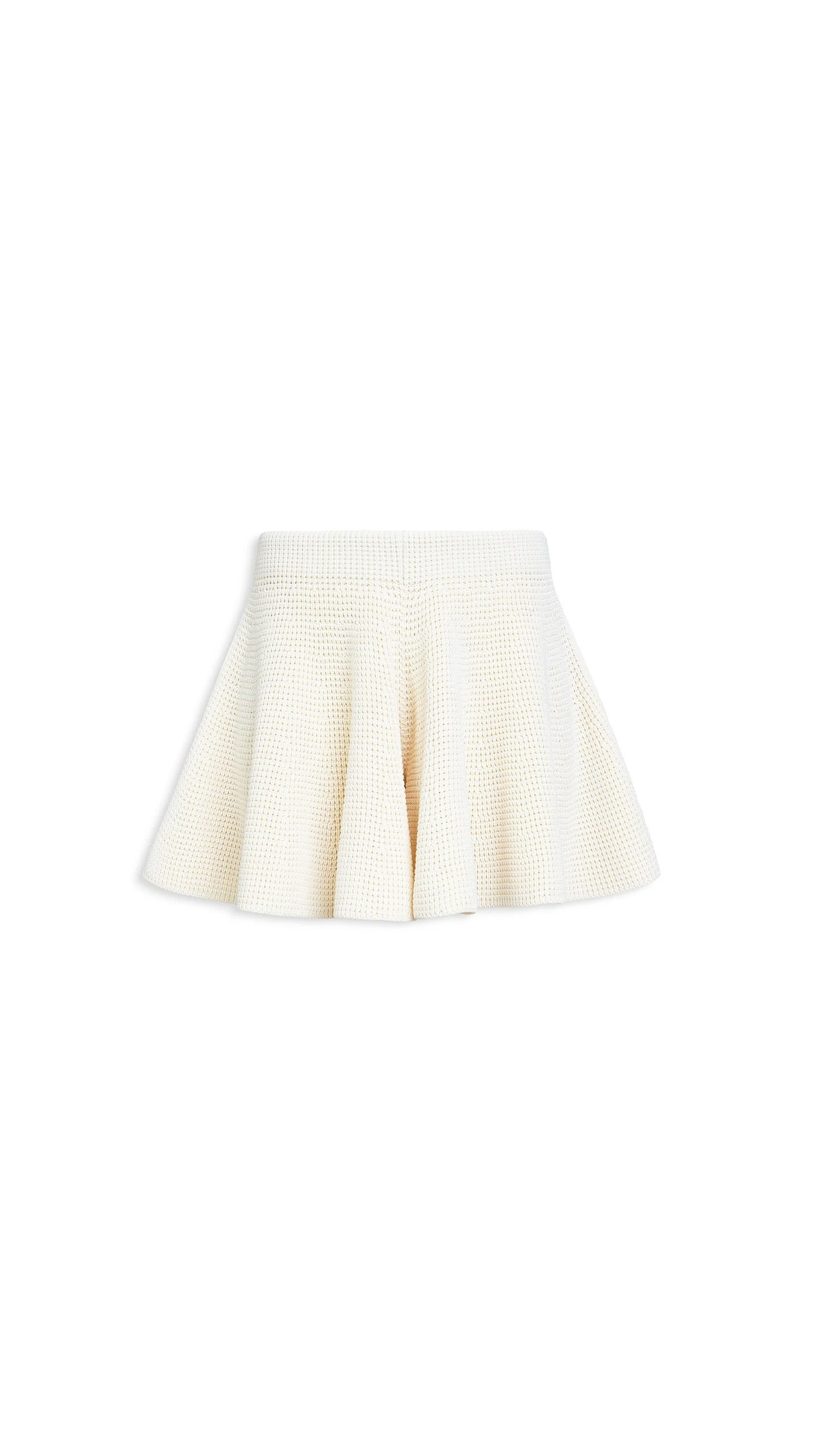 WAFFLE GODETS SHORTS - 1