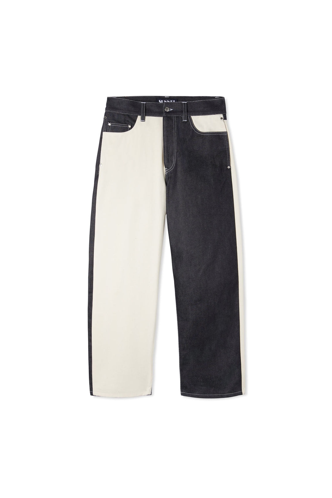 PANTS / denim / ecru - 1