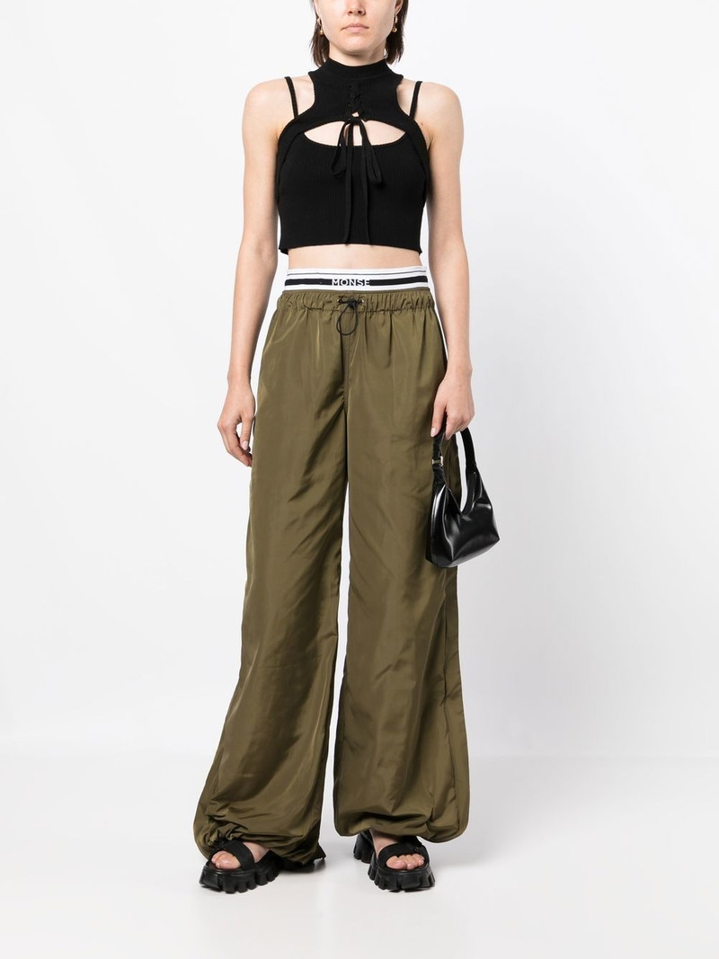 Monse cut-out detail ribbed top outlook