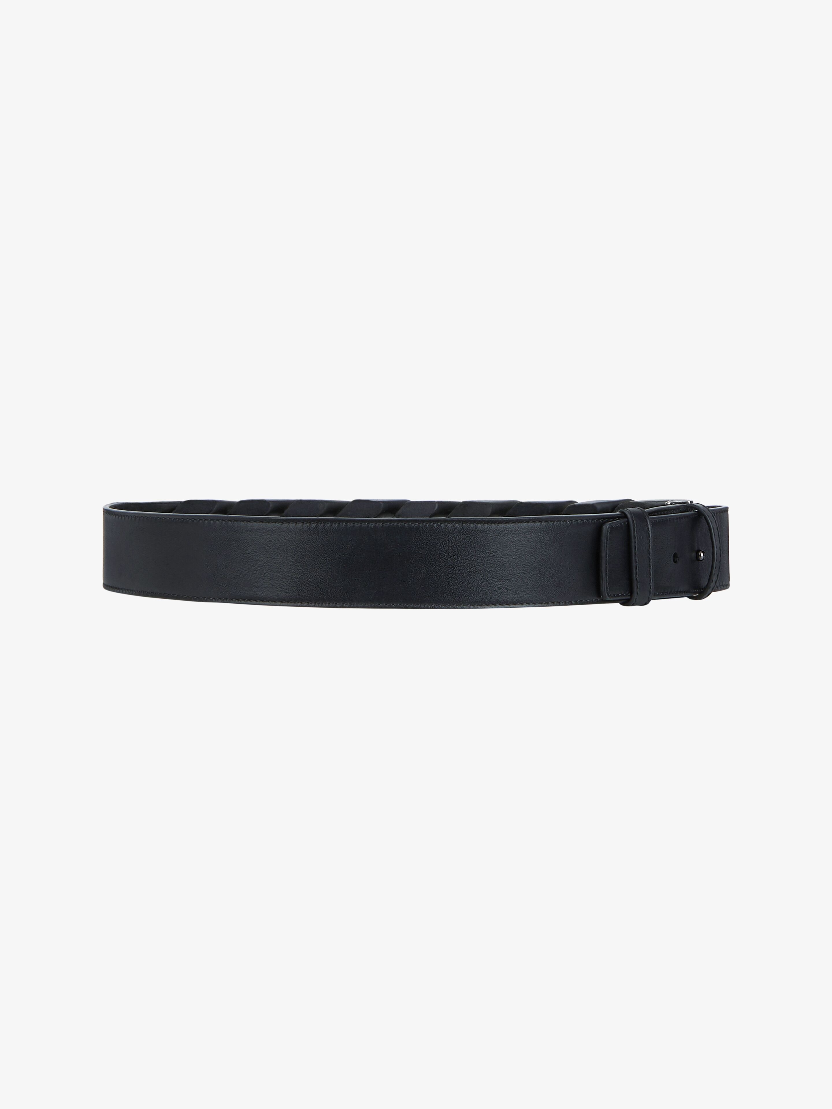 BELT IN LEATHER WITH CHAIN - 2