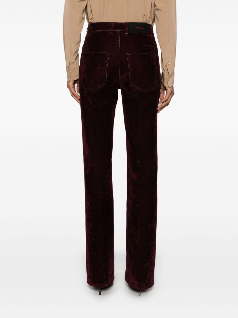 velvet trousers - 4