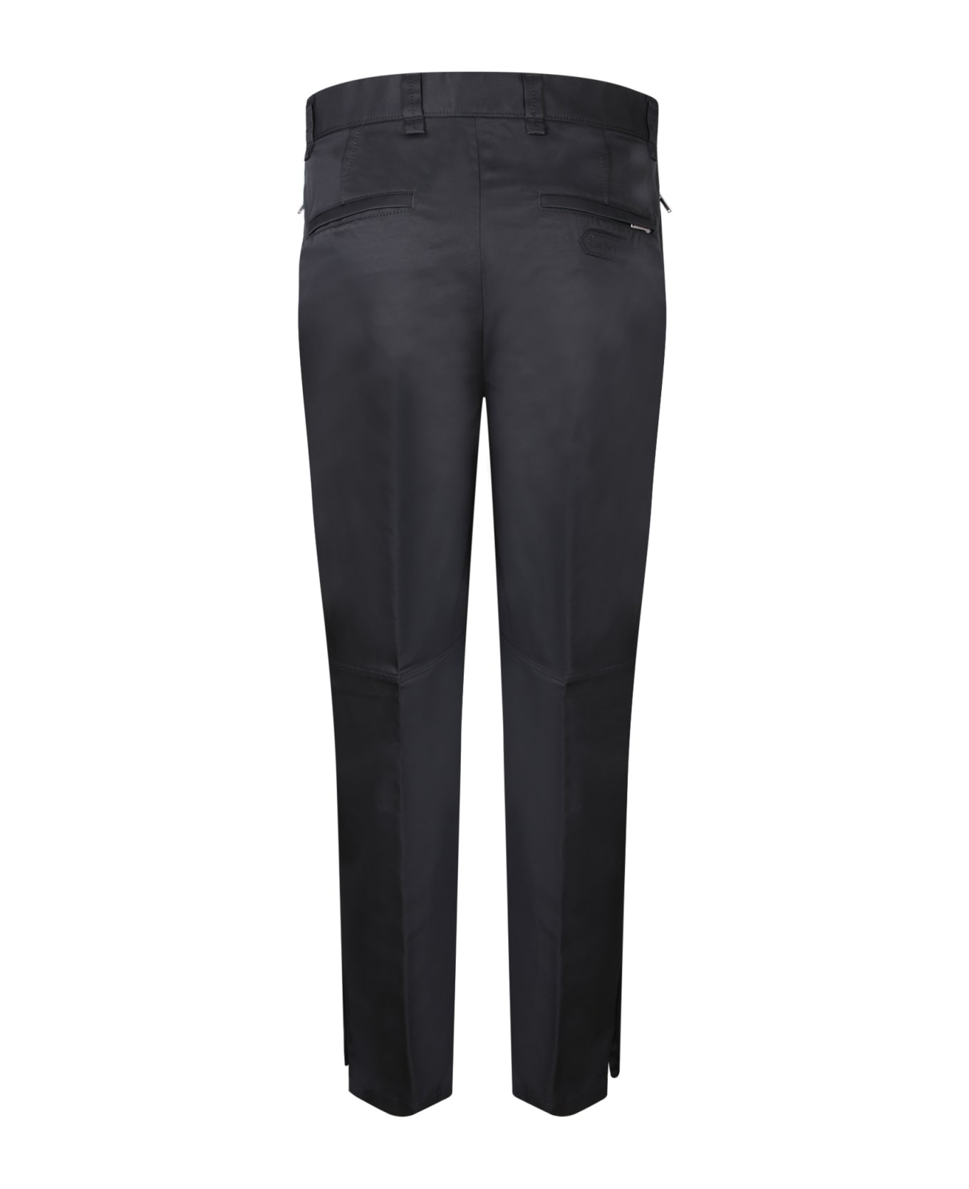 Pants In Black Cotton - 2