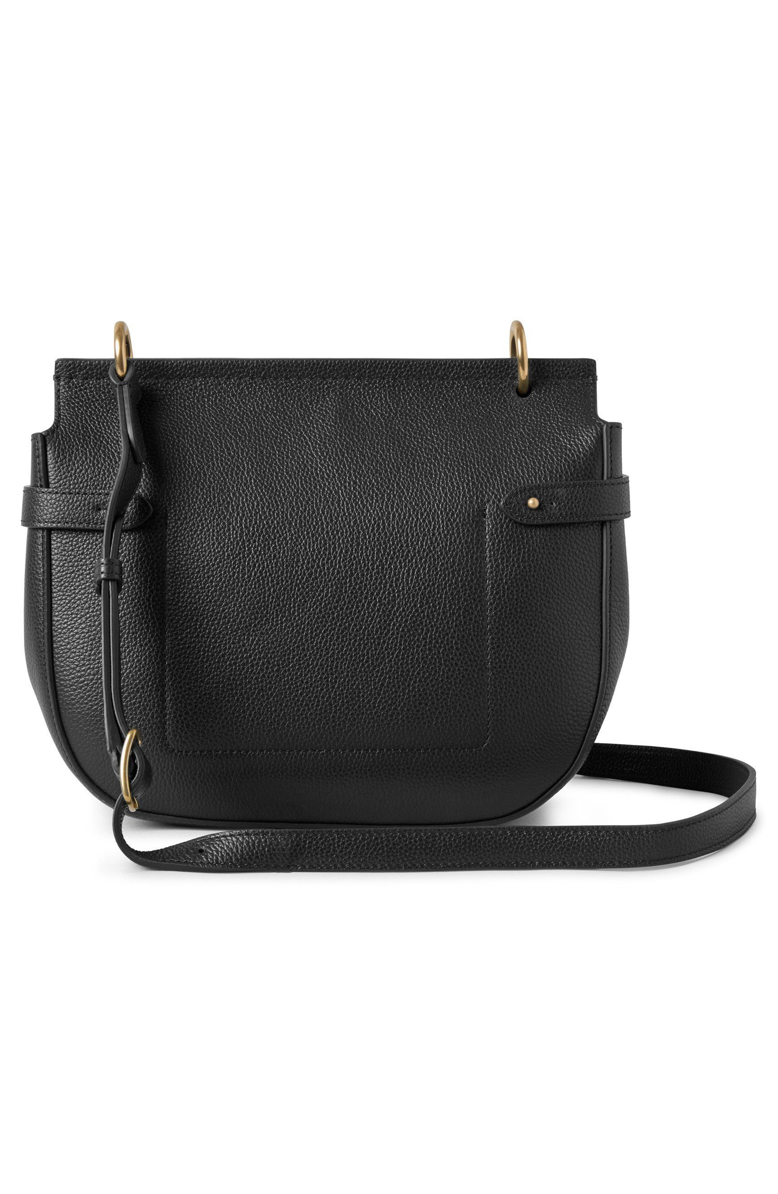 Mulberry Amberley Leather Shoulder Bag in Black at Nordstrom - 4