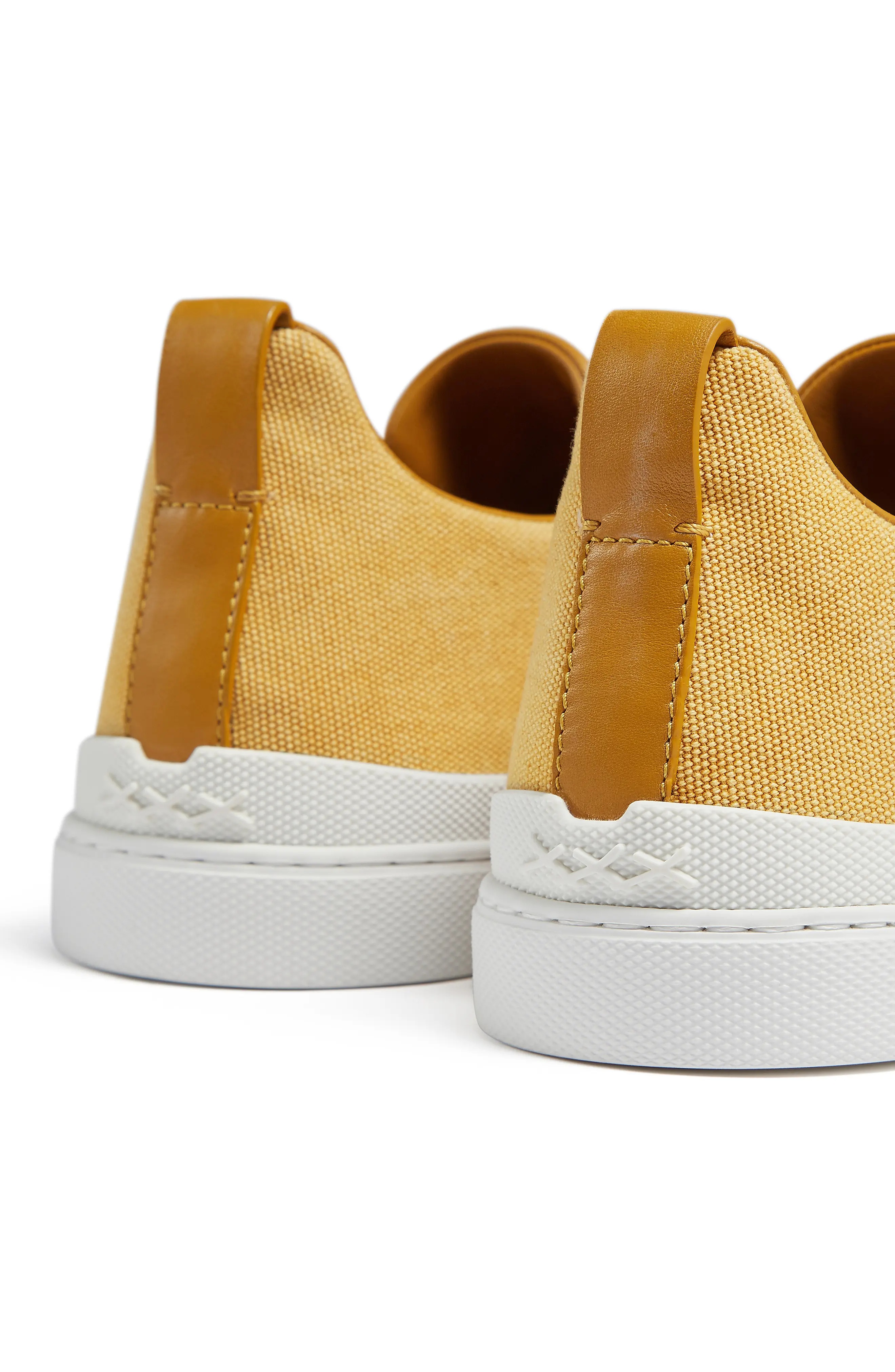 Triple Stitch Canvas Slip-On Sneaker - 2