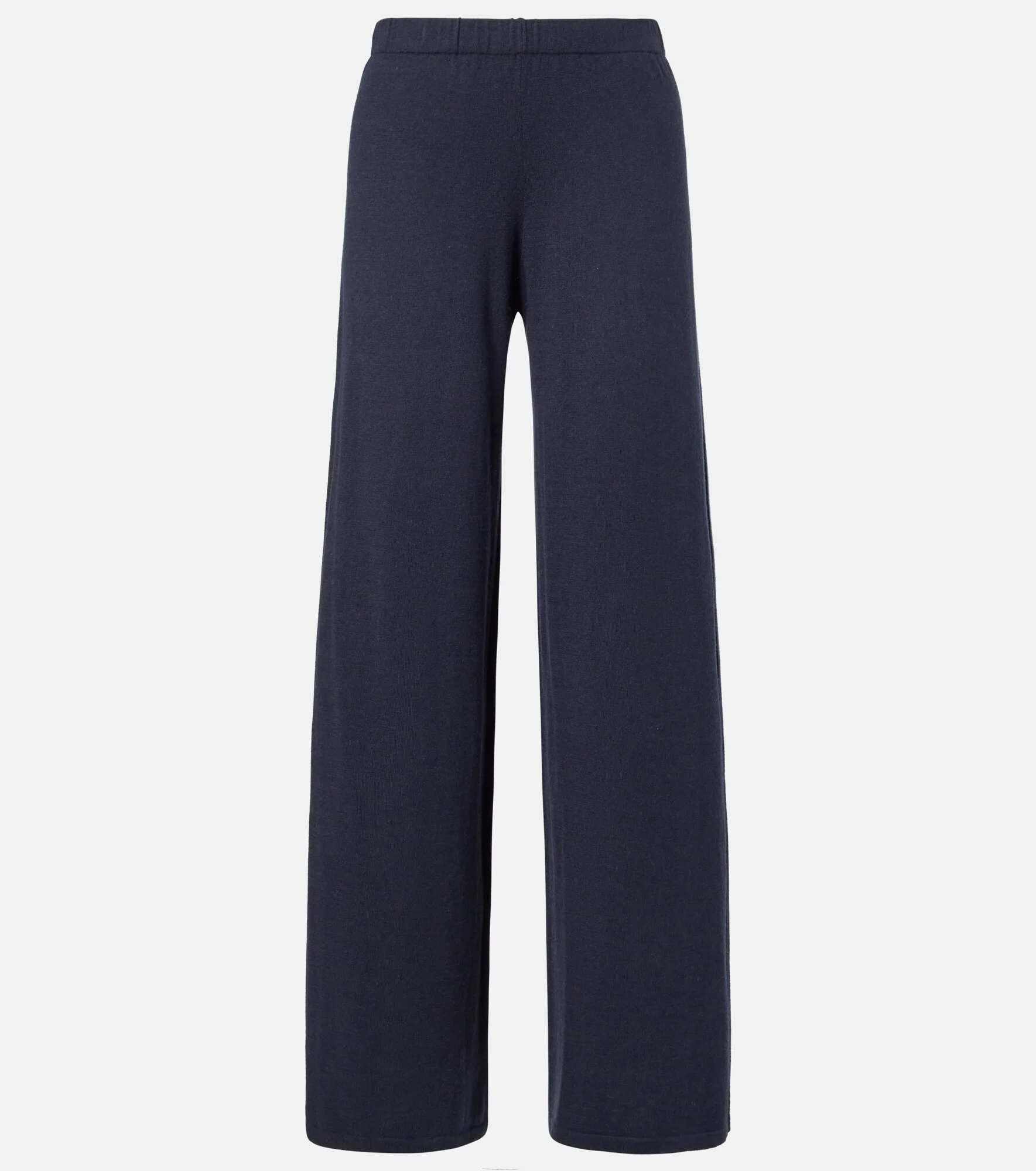 Aina cotton and cashmere wide-leg pants - 1