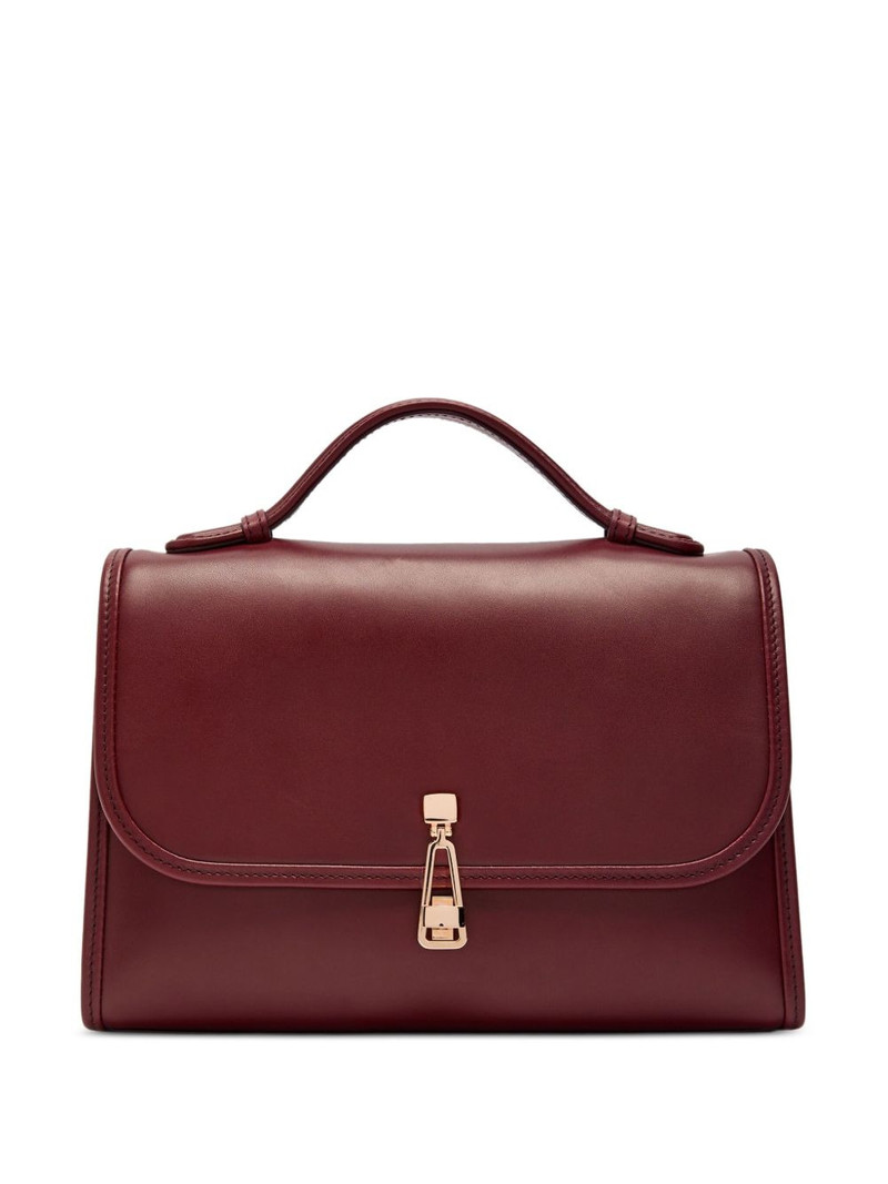 medium Leonora leather tote bag 1