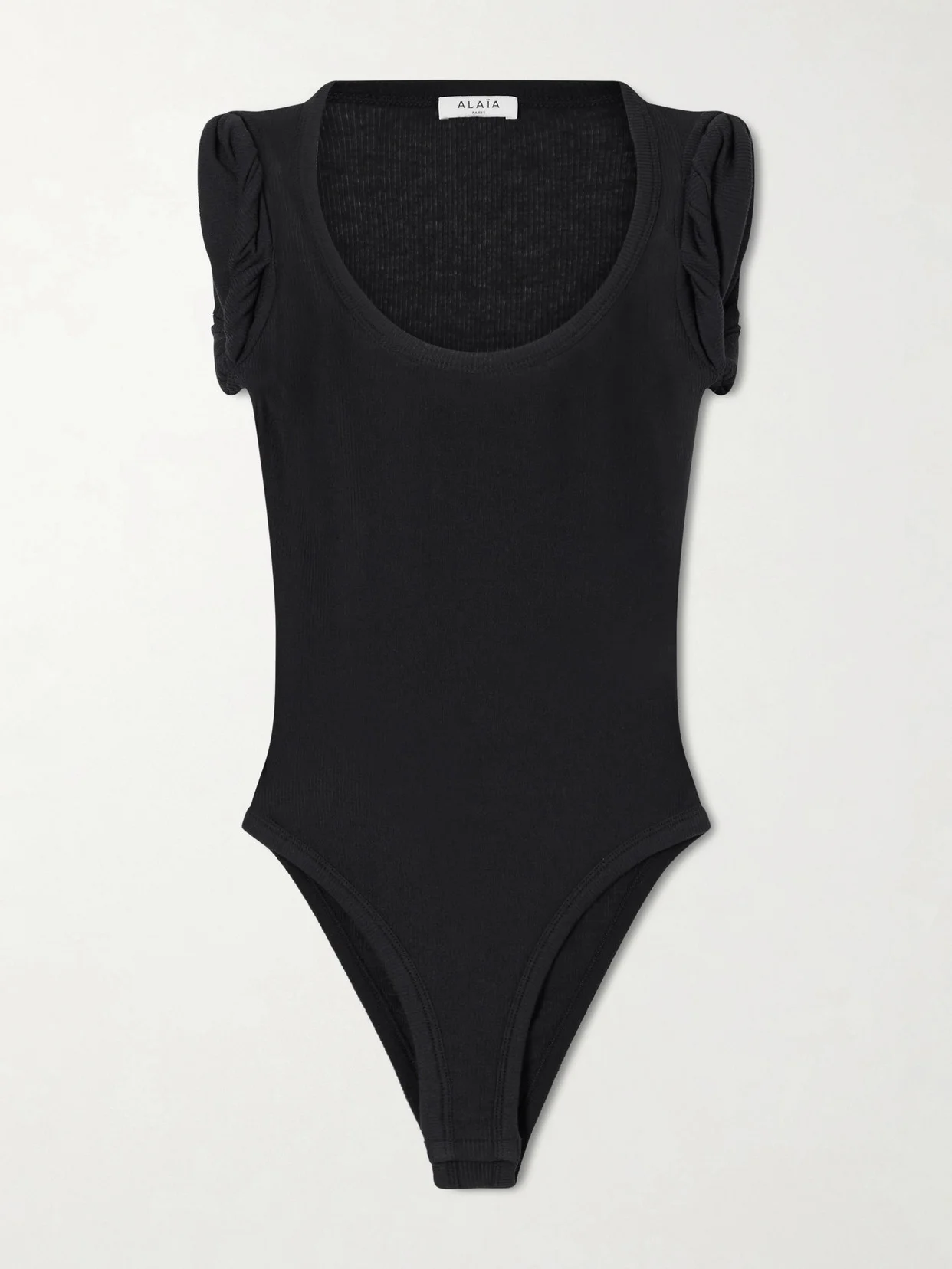 Ribbed Modal-blend Jersey Bodysuit - 1
