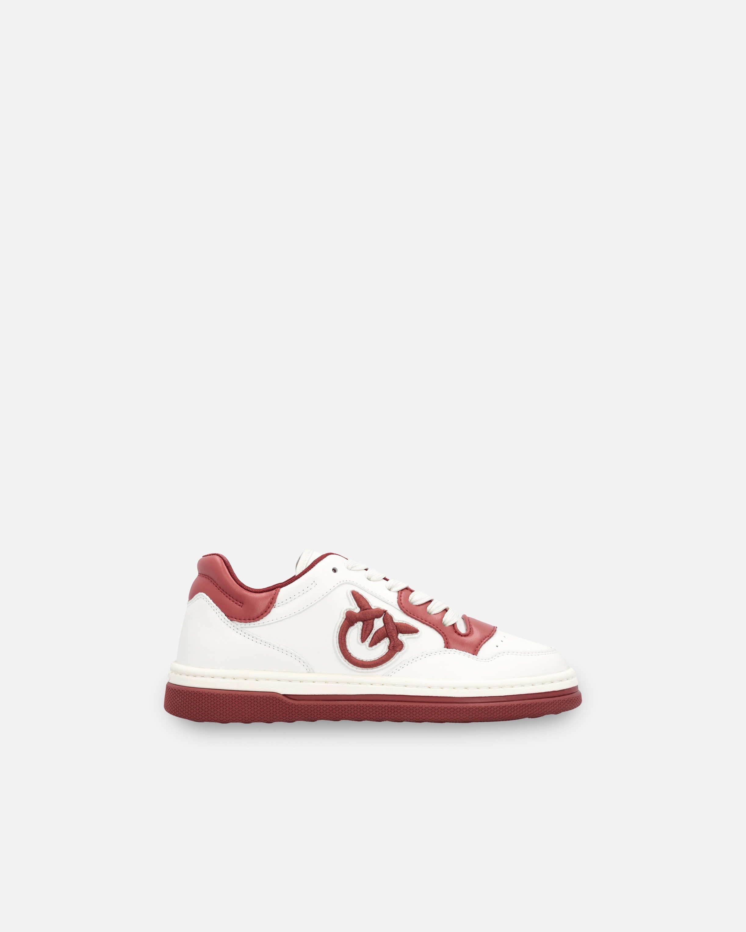 PINKO TWO-TONE SNEAKERS WITH LOGO EMBROIDERY | REVERSIBLE