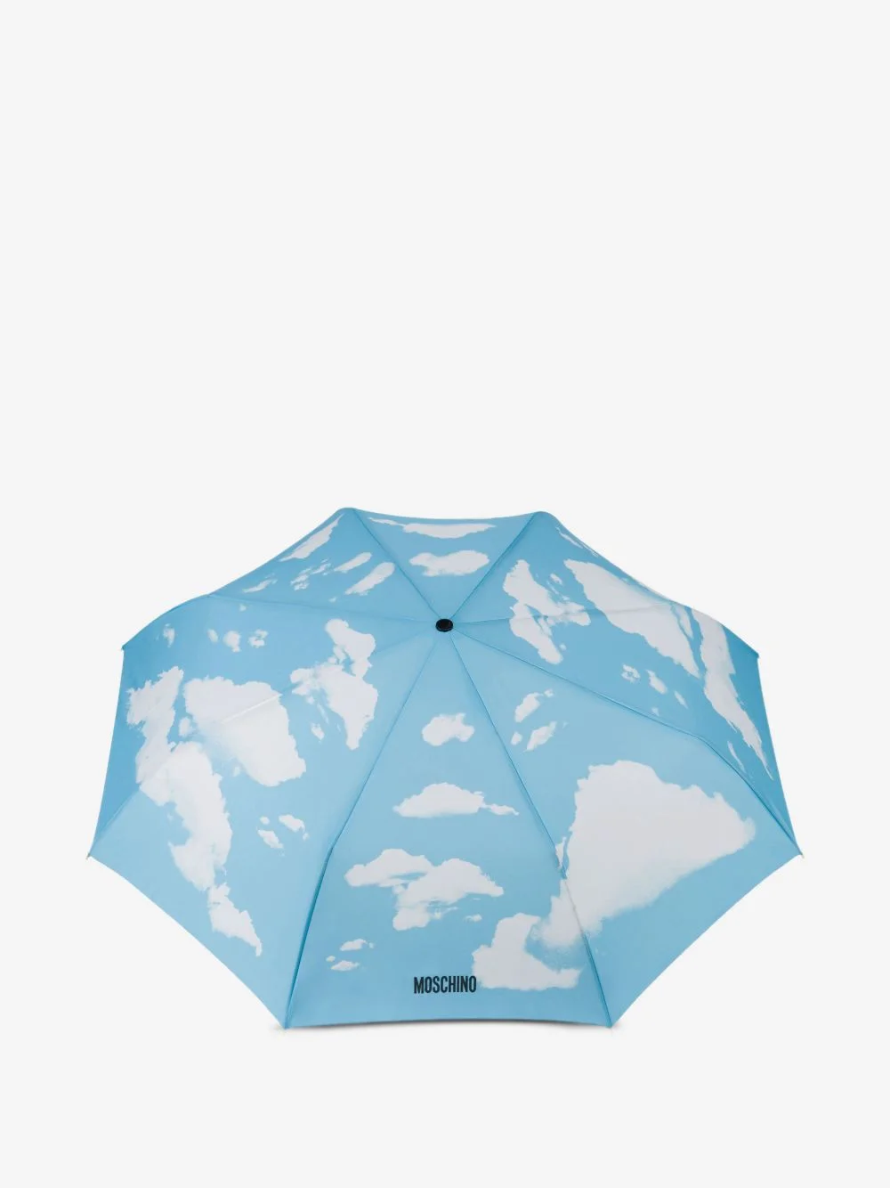 cloud-print telescopic umbrella - 1
