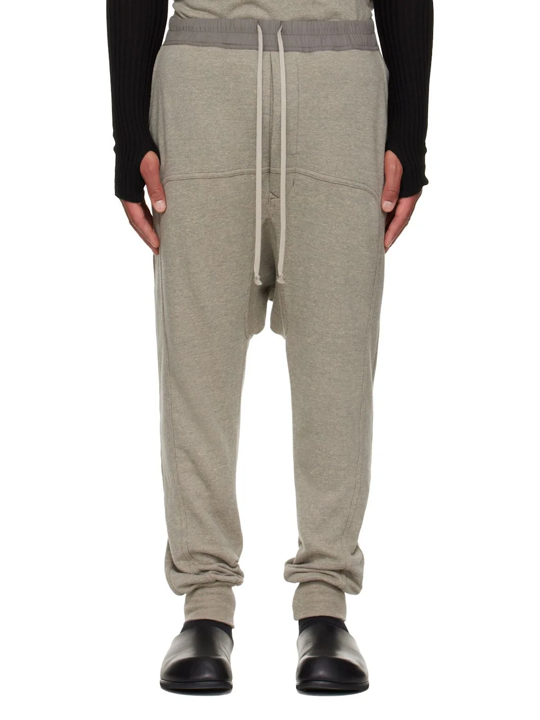 Gray Concordians Drawstring Sweatpants - 1